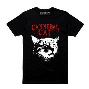 Cannibal Cat - full color - T-shirt
