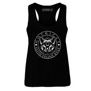 Gothicat Pentacle Cat