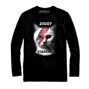 Ziggy Starcat (full color) - Long Sleeve