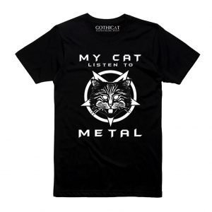 My Cat listen to Metal