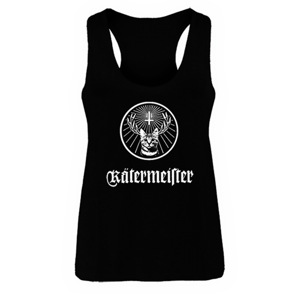Gothicat Miauhaus Bela Lugosis Cat Girly T Paita Musta