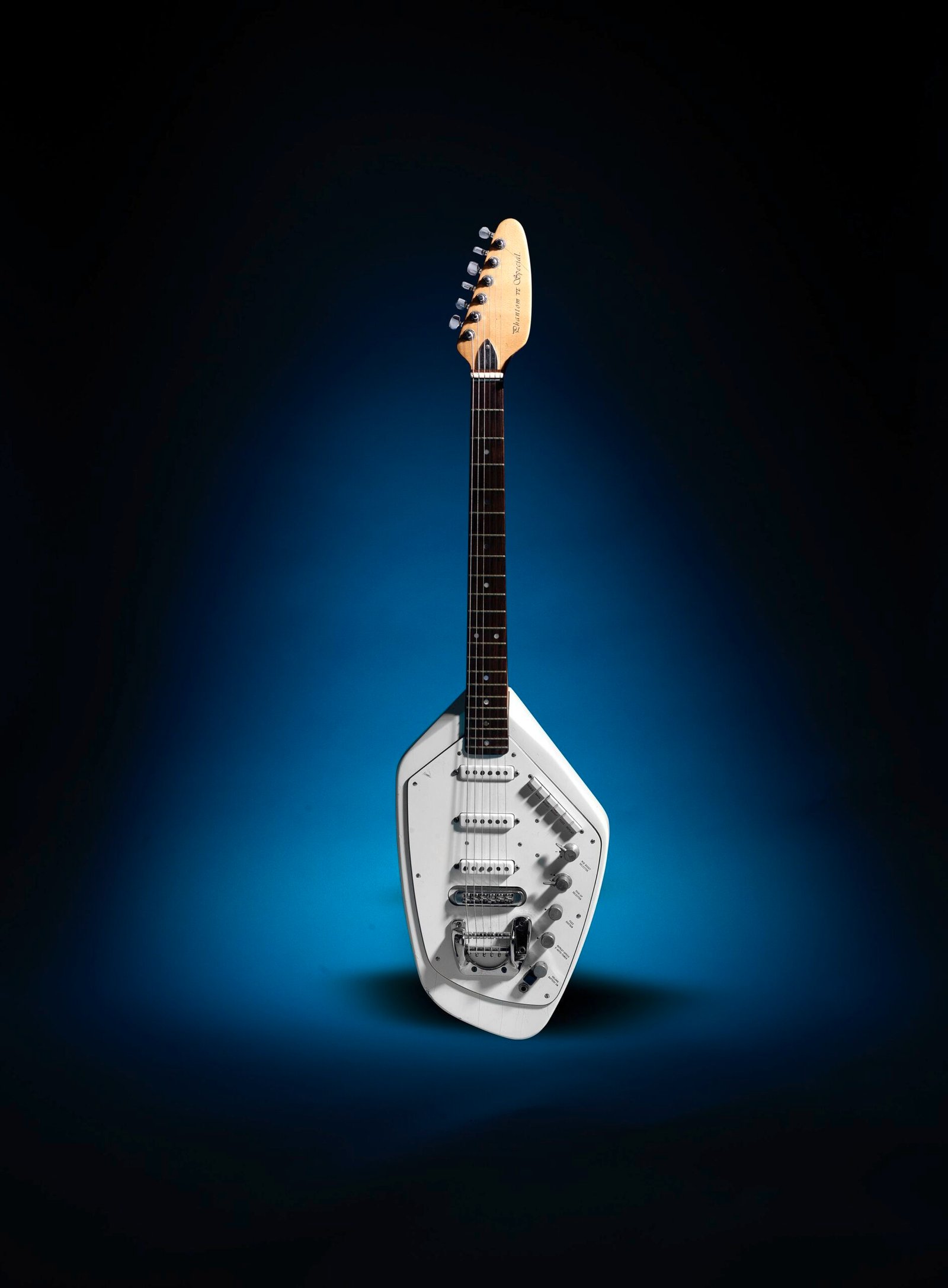 Ian Curtis' Vox Phantom Guitar for auction