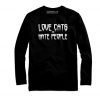 Love cats and Hate people