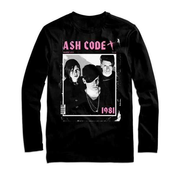 Ash Code “1981” – Long Sleeve – GOTHICAT – GOTH FELINE KVLT