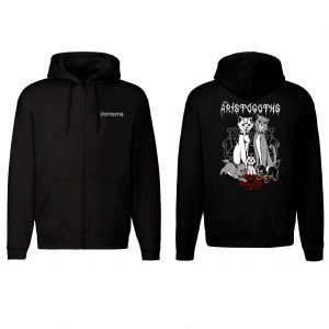 the aristogoths zip up hoodie