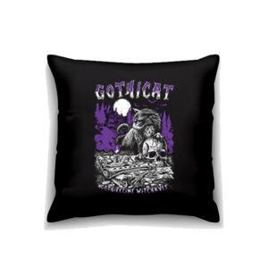 Gothicat "Haunted House"- Pillow