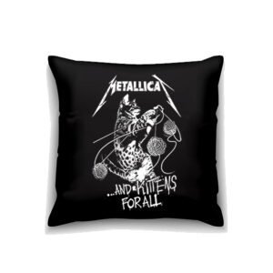 Metallicat "And Kittens for All" - Pillow