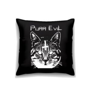 Purr Evil - Pillow