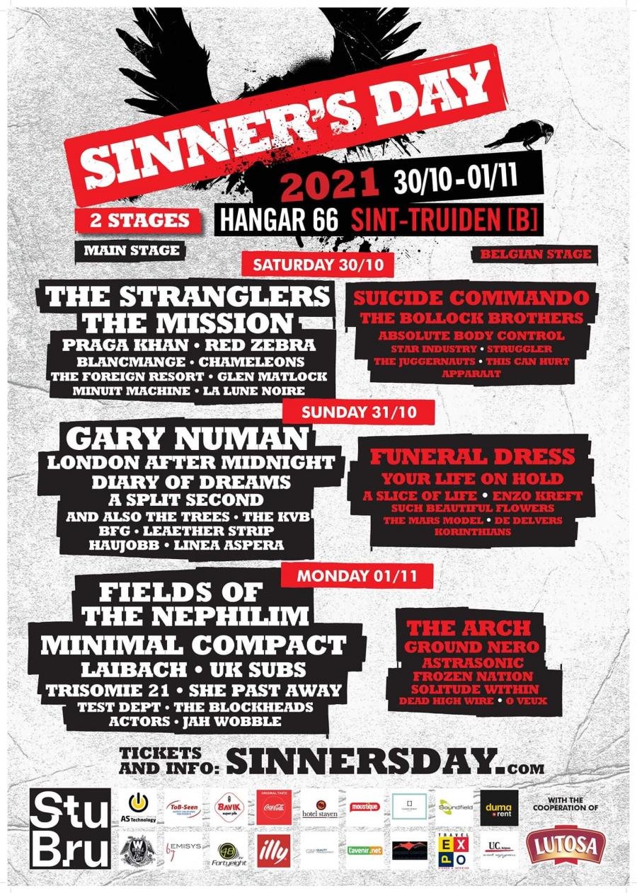 Sinner's Day 2021 Bill