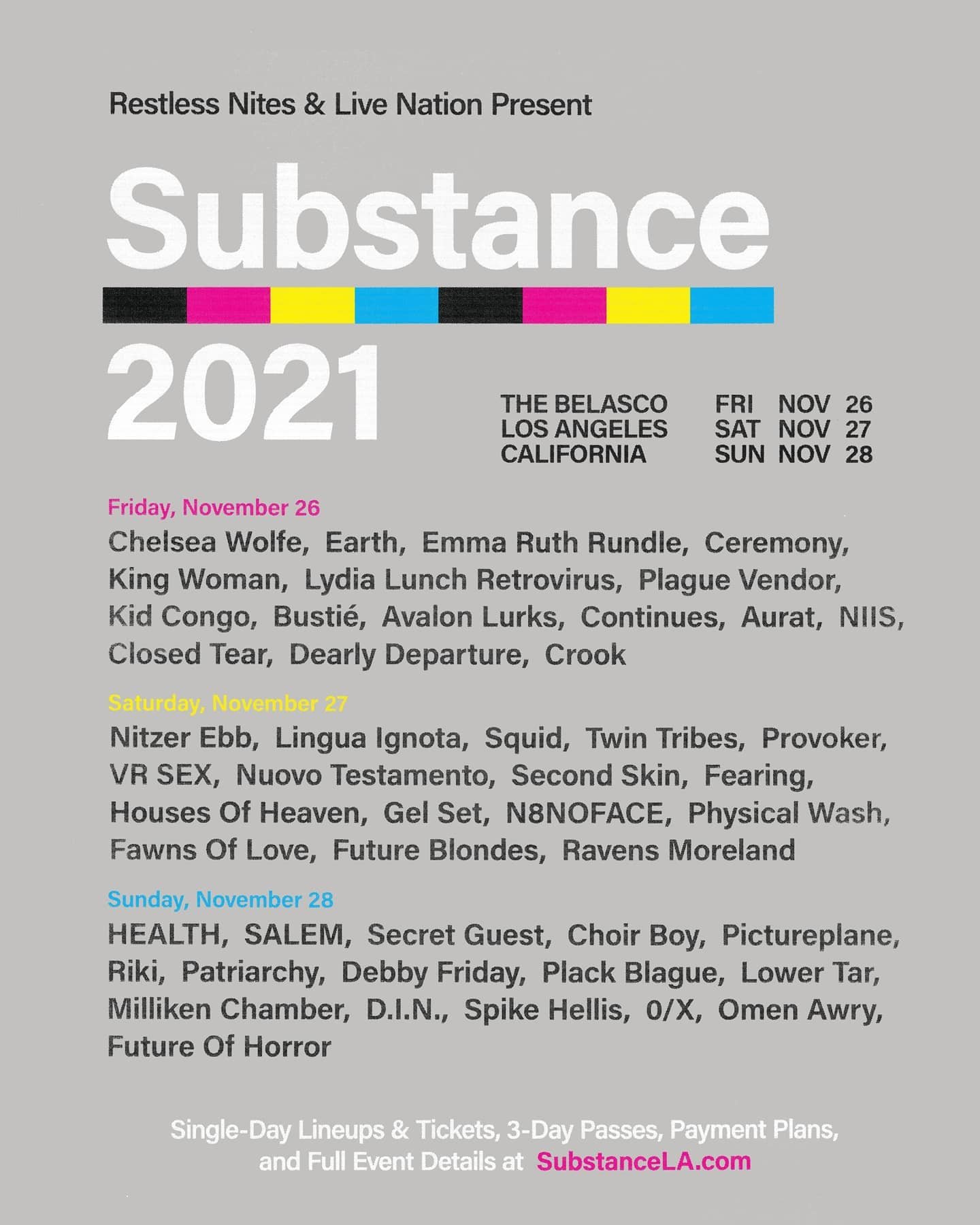 Substance LA 2021
