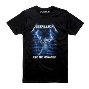 Metallicat "Ride The Meowning" T-shirt