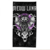meow luna beach towel